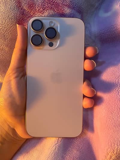 Iphone 16 pro max . 256 gb with box and original charger for sale