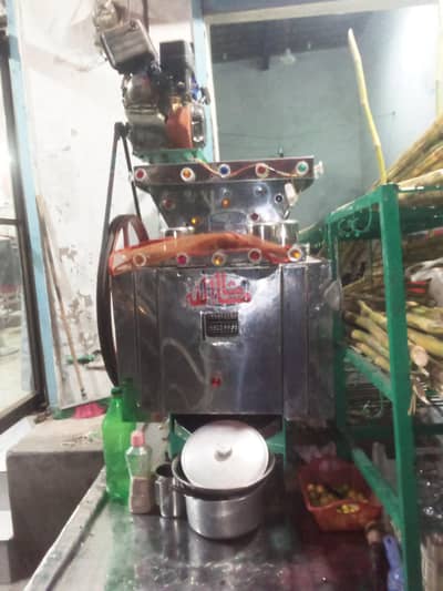 Sugecane juice machine