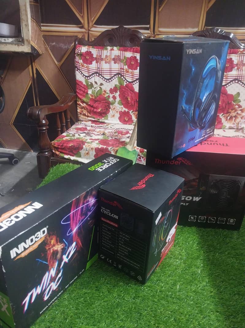 Gaming PC RTX 3050 8GB Core i5 6600 16GB RAM 256GB SSD Full Setup 3