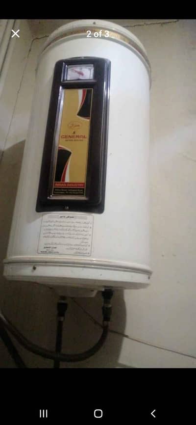 geezer bilkul new hai  pani garam krny wala