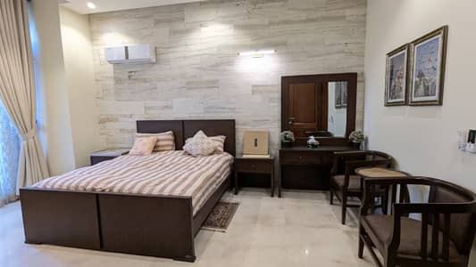 FOR RENT Brand New Luxury Furnished 3-Beds Ground Portion only Foreigners E_7