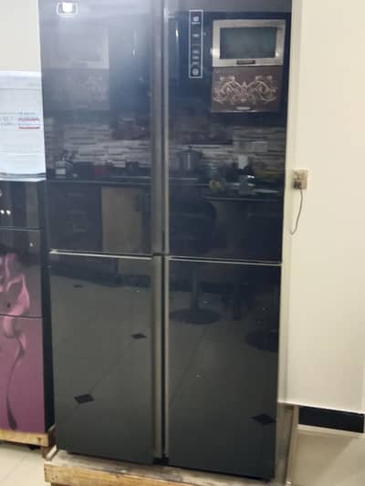 Haier four door Refrigerator excellent condition working Perfectly