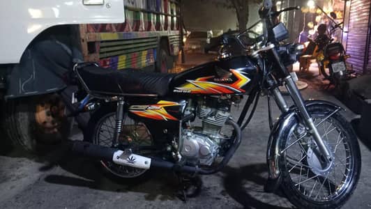 honda CG 125 20/21 in excellent condition