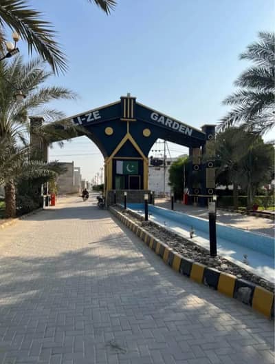 Plot For Sale In Alize Garden Khokhrapar Malir Front Of Falaknaz Dream