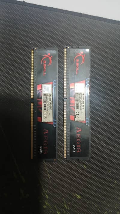 2x8GB G. SKILL DDR4 3200MHz RAM Kit - 16GB Total - 9/10
