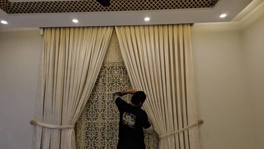 curtains blinds double curtains available in every colour and Designs