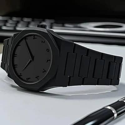 Man Black aura Watch