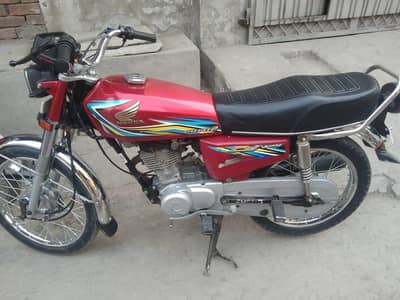 honda 125 all documents completed
