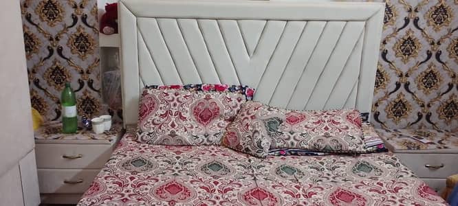 double bed , dressing table, cupboard for sale urgent