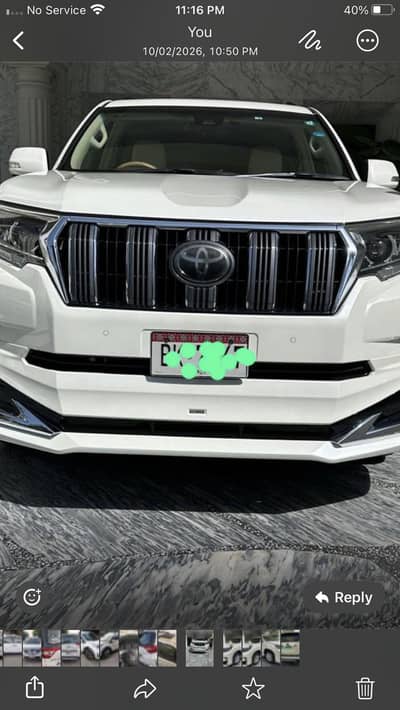 Toyota parado 2018 reg 2022