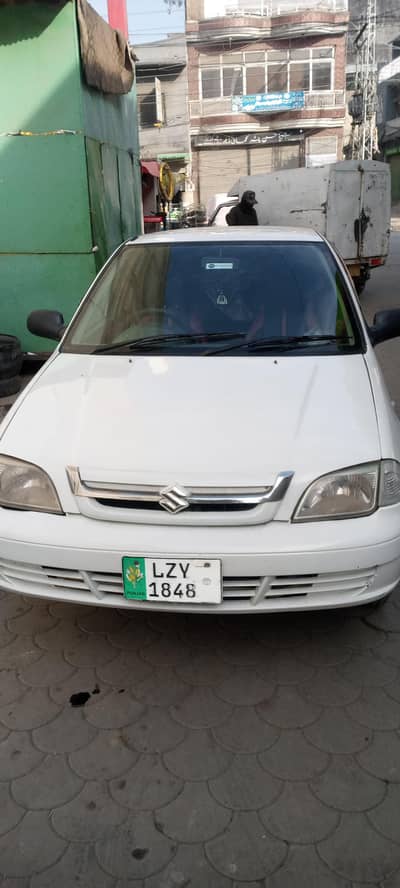 Cultus 2005-6 model white colour.