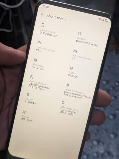 Oppo Reno 2z Exchange Possible