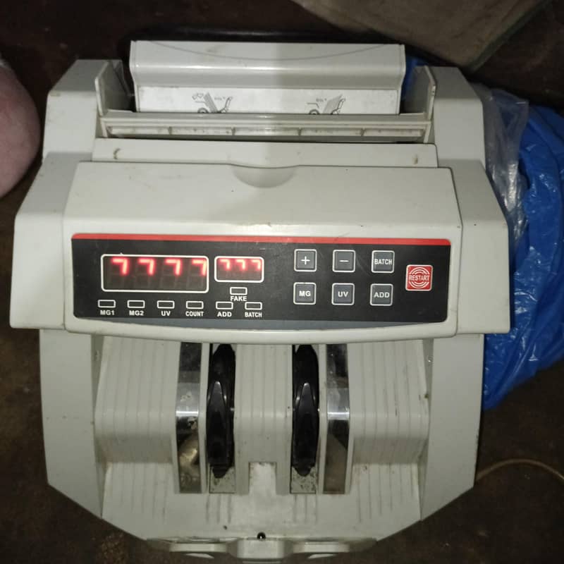 note counter machine with error beep 0