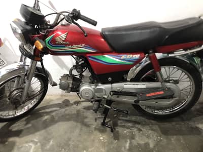 Honda cd70 2017 model 10/7 condition
