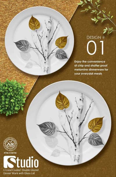 Studio Dinner Set Double Glaze