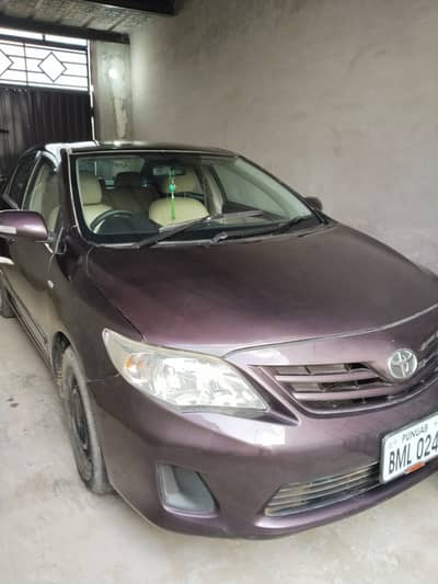 Toyota Corolla GLI 2012 wine red