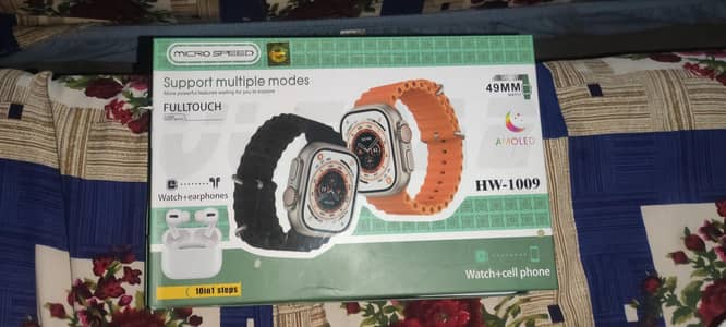 MicroSpeed Smartwatch + Earphones