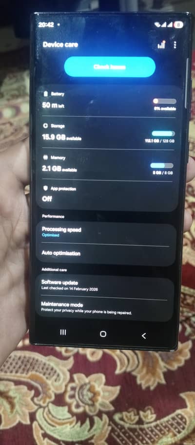 Samsung s22 ultra for sale  8Gb ram 128 gb memory