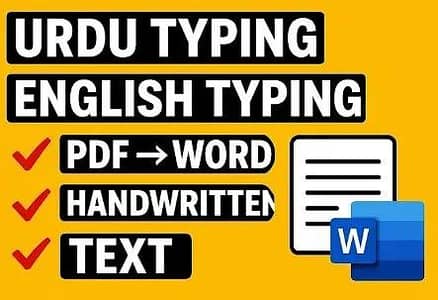 English & Urdu Typing/ Word Writing Work/ School Worksheets & Planning