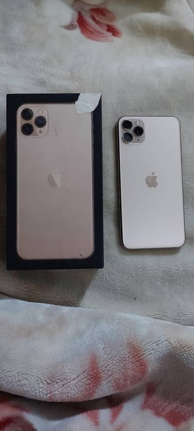 IPHONE 11 PRO MAX 64GB GOLD DUAL PTA APPROVED