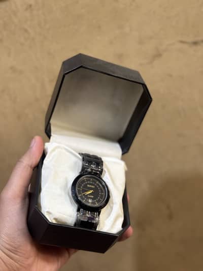 Luxury Black Dial Watch – Premium Quality