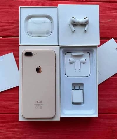 iPhone 8 plus 256gb 0337*68*22*199 My Whatsapp number
