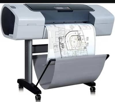 HP Designjet T1100 44" plotter. with stand