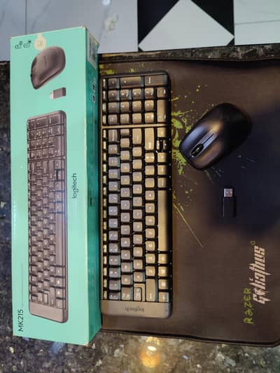 Logitech MK215 Wireless Keyboard + Mouse