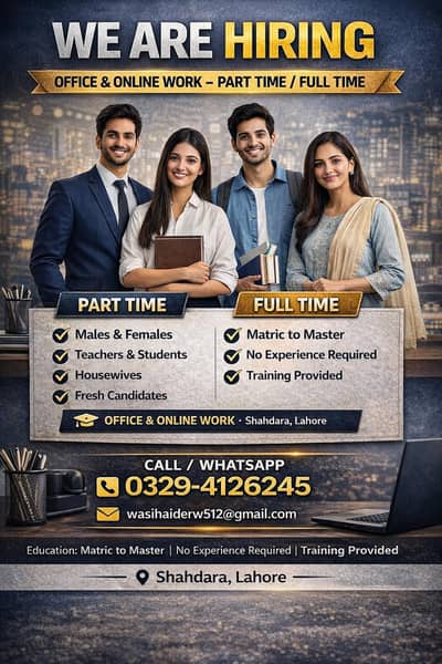 Social Media Marketing Job Available