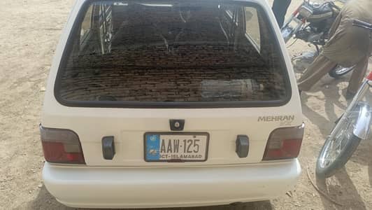 Mehran VX 2015model isl. register