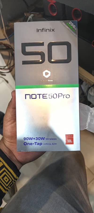 Infinix note 50pro new just box open 3days single use only