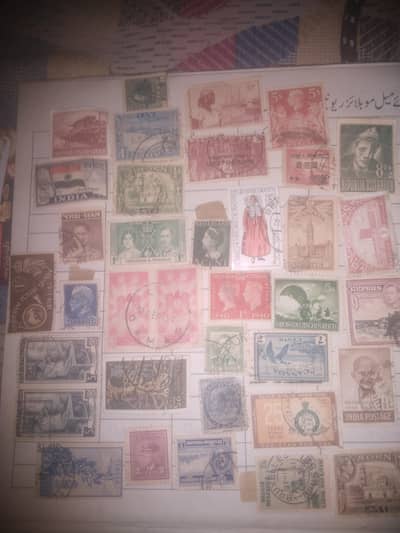 Rare stamps collection.