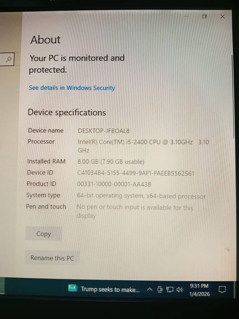 Core i5 Desktop PC, fast performance 3