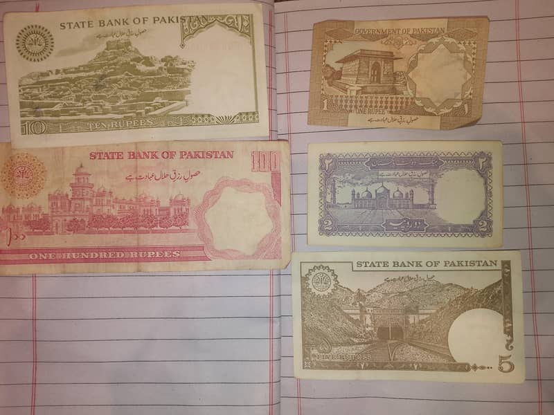 old Pakistani note 0