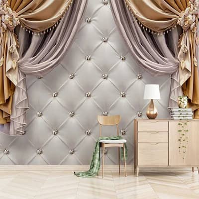 3D Waterproof Wallpaper Washable