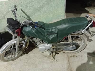 Honda CG125 red Color