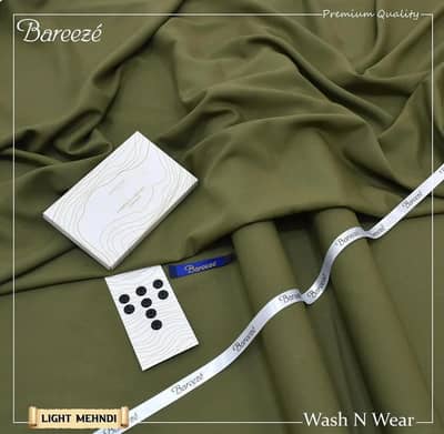 Men's unstitched wash n wear suit