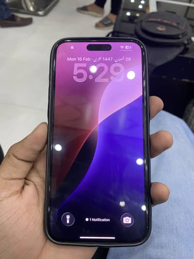 Iphone 15 pro max 256 with BOX JV