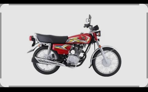 Honda 125 24/25 red colour(03225455992)