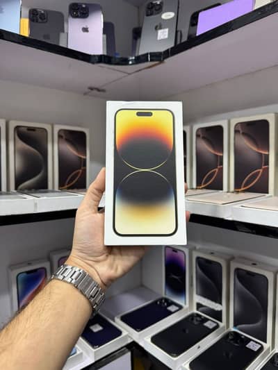 14 Pro Max 128gb Factory Box Pack