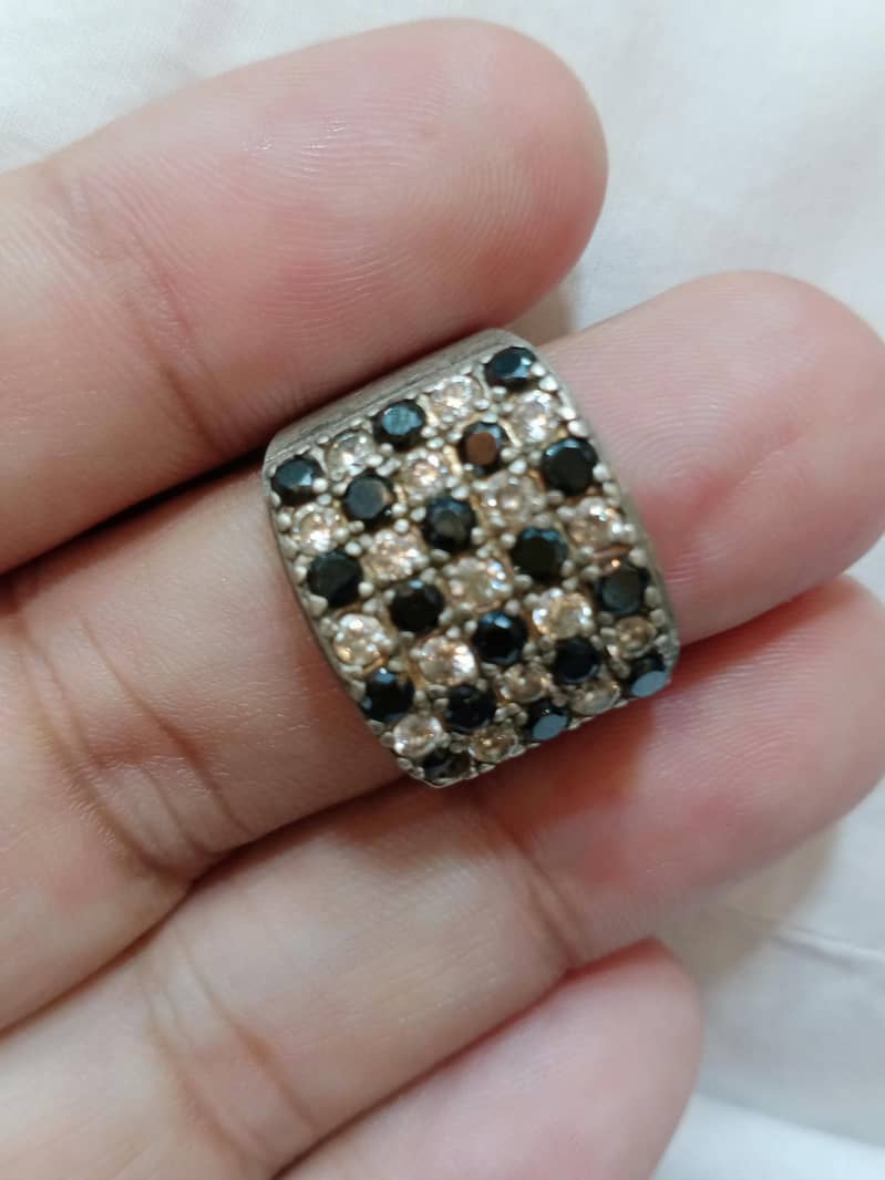 Italian Silver Ring 0