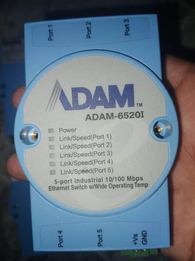 industrial Ethernet switch Adam6520I/Suprema module/DC to DC converter