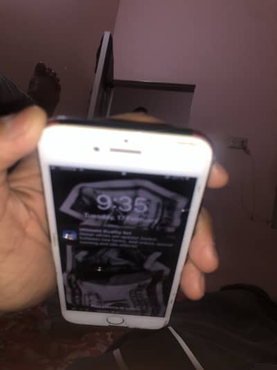 Iphone 7 with box red color 128GB