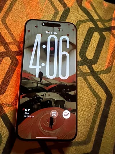 Iphone 15 Pro Max Natural Titanium Dual Physical HK Model