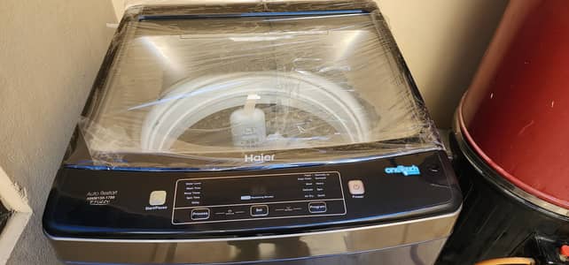 Haier automatic machine brand new