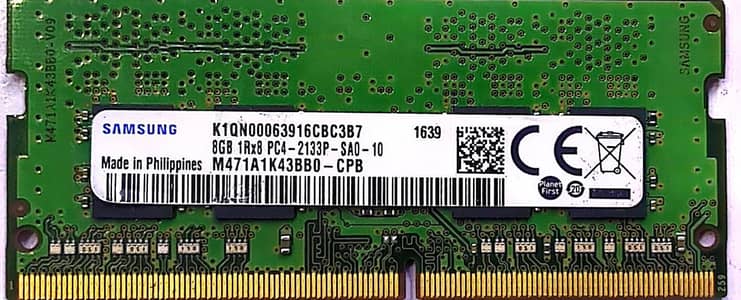 Samsung 8GB DDR4 Laptop RAM – PC4 Original