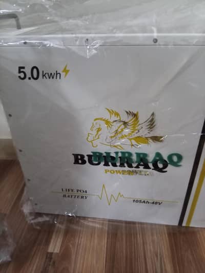 Burraq Power 48v 100ah lithium battery with warranty