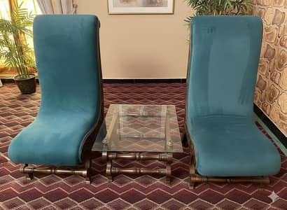 Coffee Table with Chairs(Original Chinioti Made)