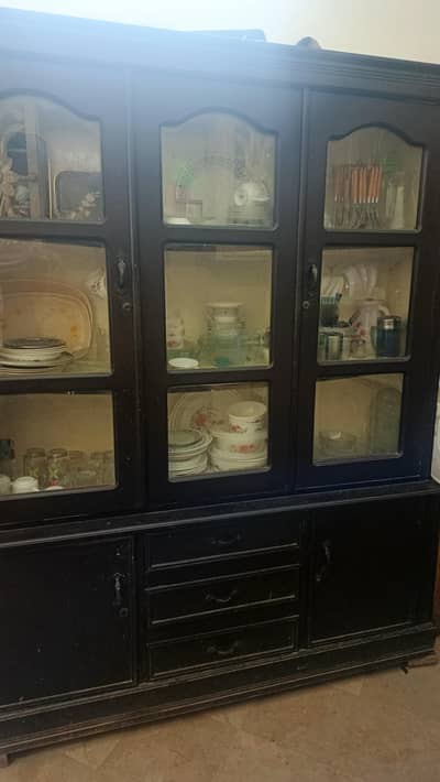 Wooden Crockery Cabinet