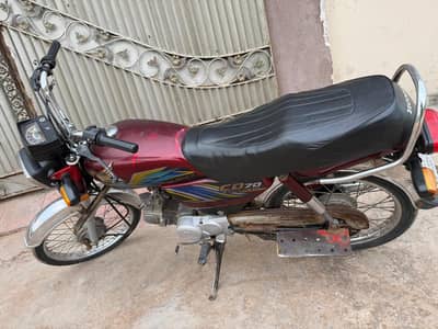 urgent sale honda 70 2021 model